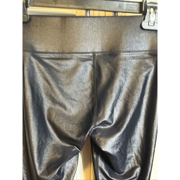 Carbon 38 Women's Stretch Full Length Leggings Takara Shine Black Size Small - Picture 4 of 8